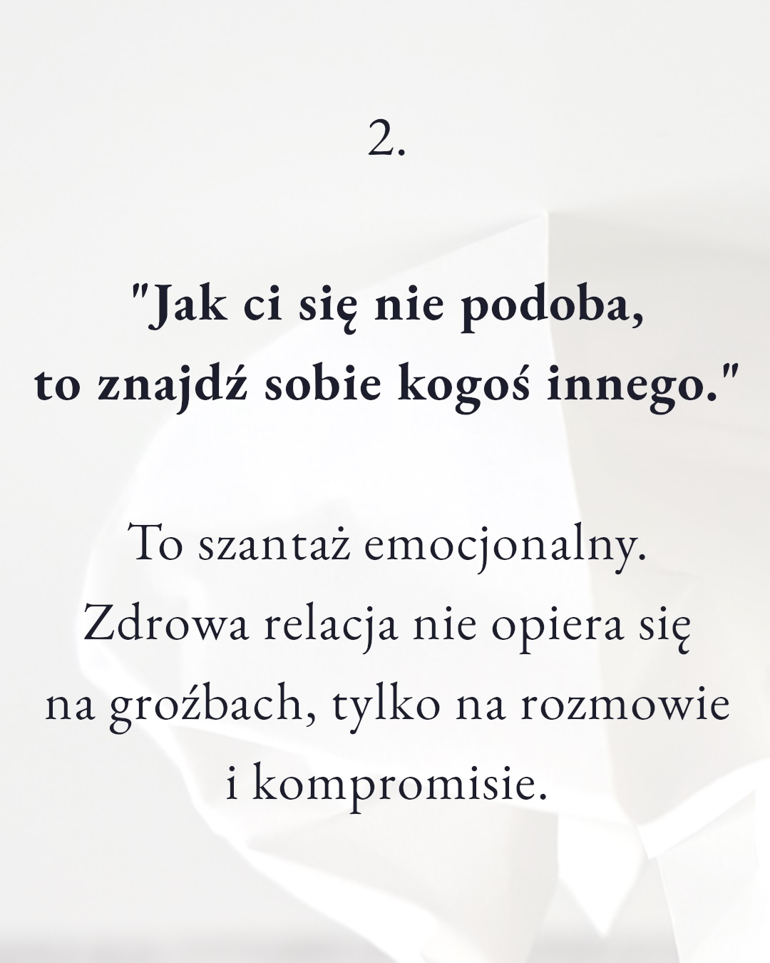 IgaKarst.pl - grafika z napisem o relacjach międzyludzkich