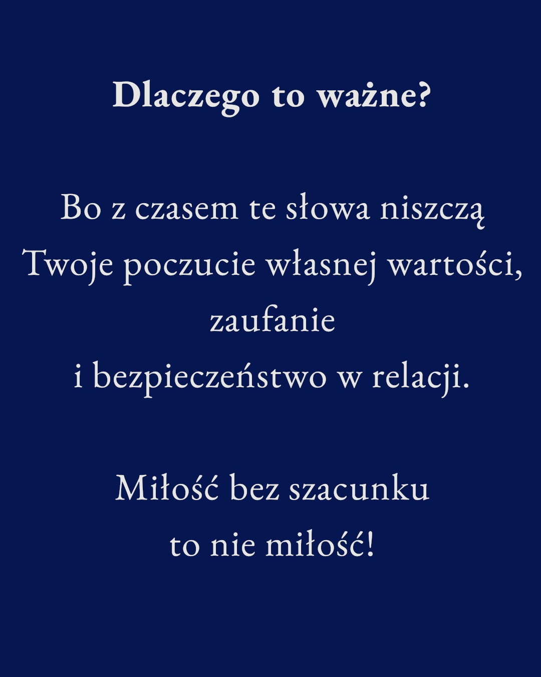 IgaKarst.pl - grafika z napisem o relacjach międzyludzkich